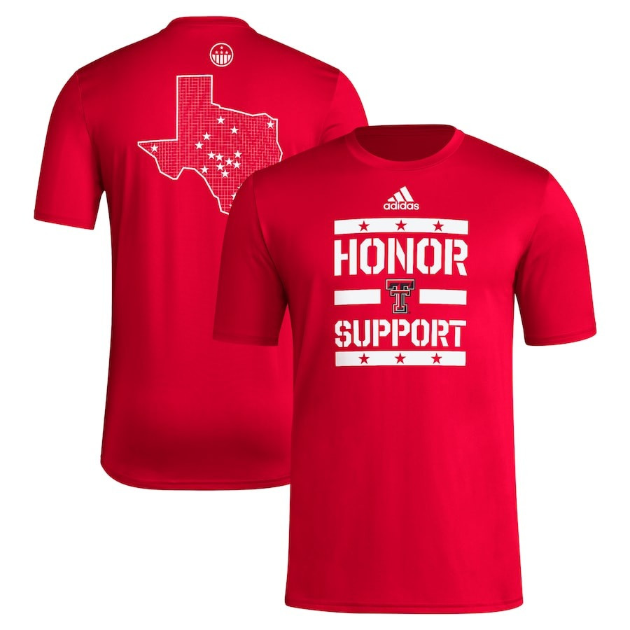 Texas Tech Red Raiders Shirt Honor & Support Texas Tech Red Raiders Merch Tee Shirts Oregontrailrvpk Shirt
