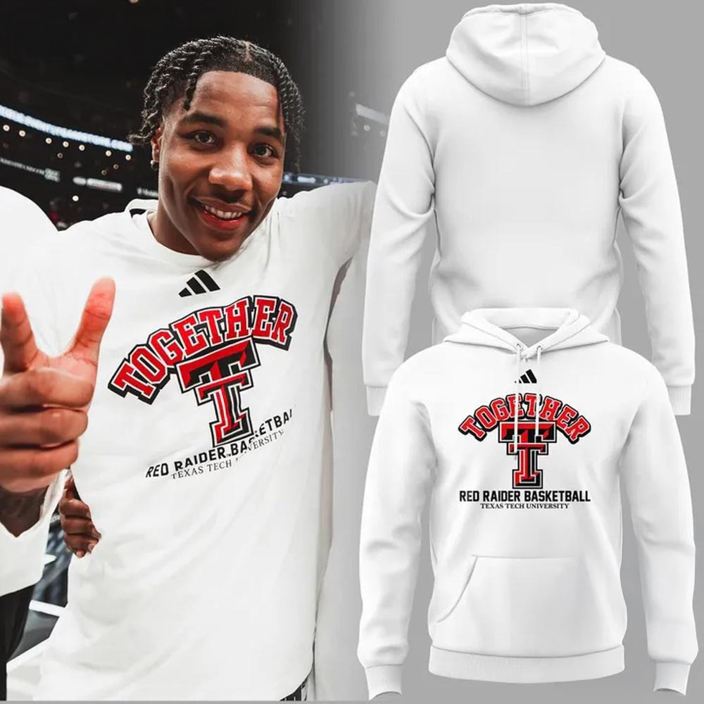 Texas Tech Red Raiders Special Together TT Basketball Hoodie