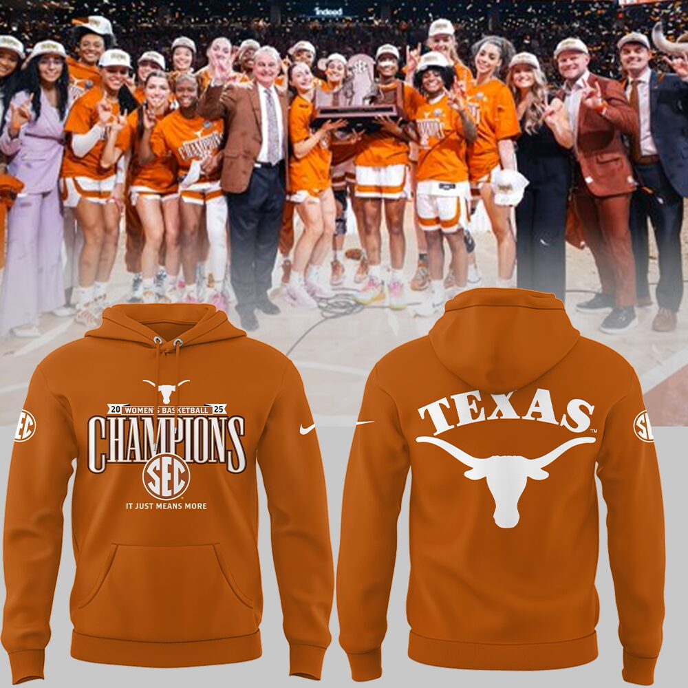 Texas Women's Basketball x CHAMPS Hoodie Good Gifts For Basketball Players