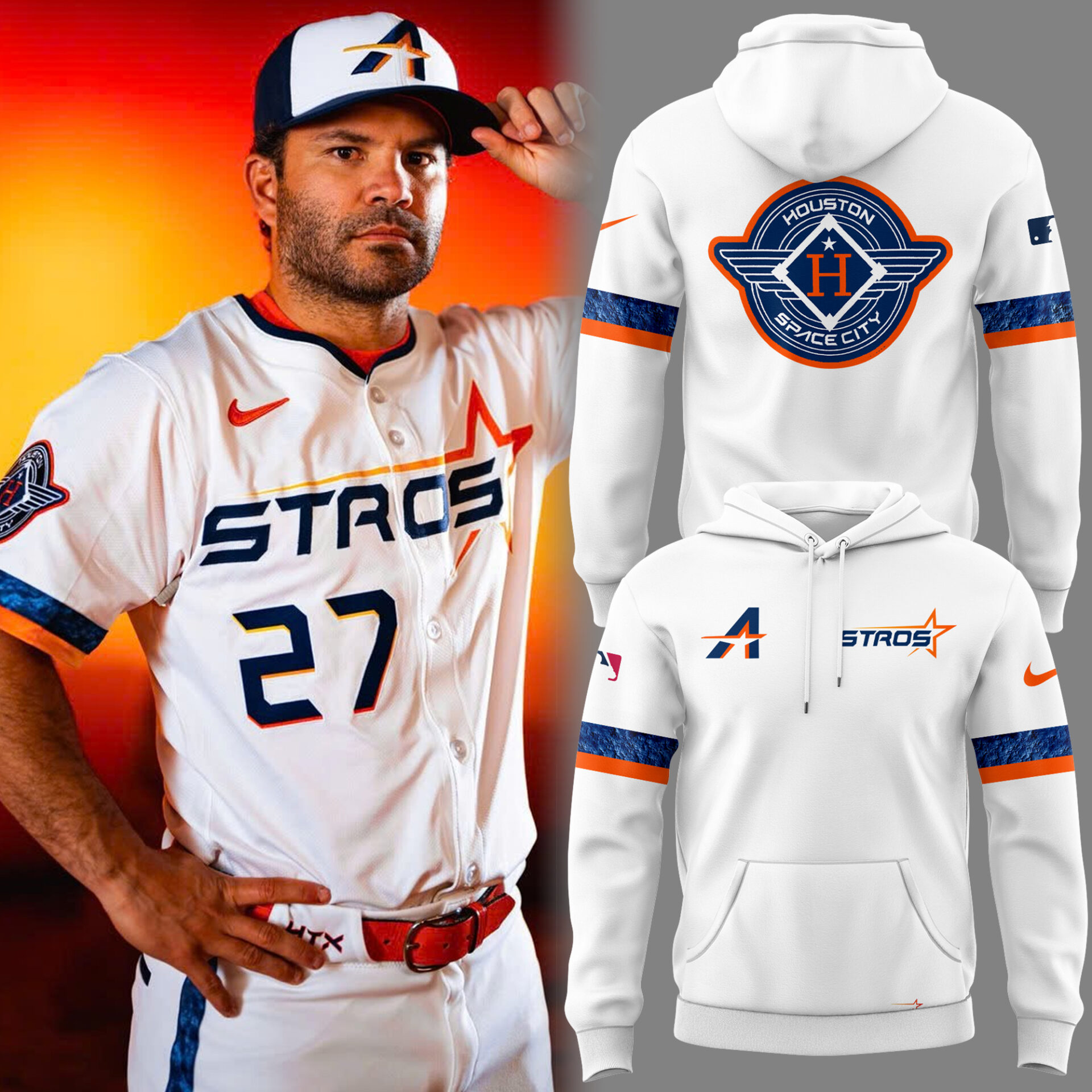 The Astros New City Connect 2025 Hoodie Baseball