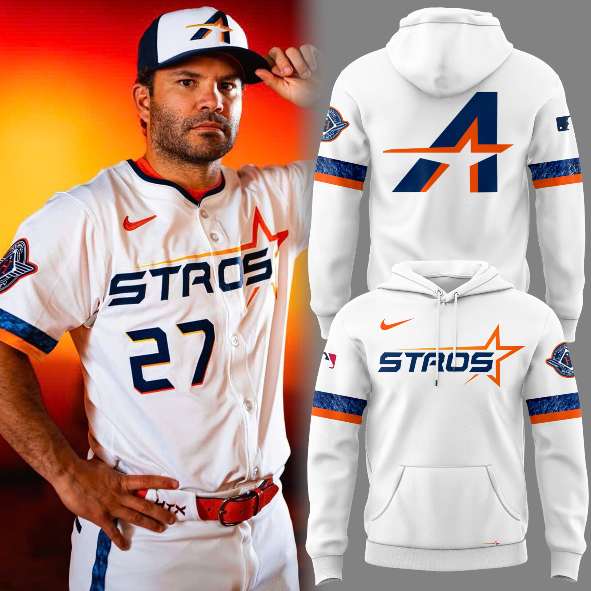 The Astros New City Connect 2025 Hoodie Baseball Mom Gifts
