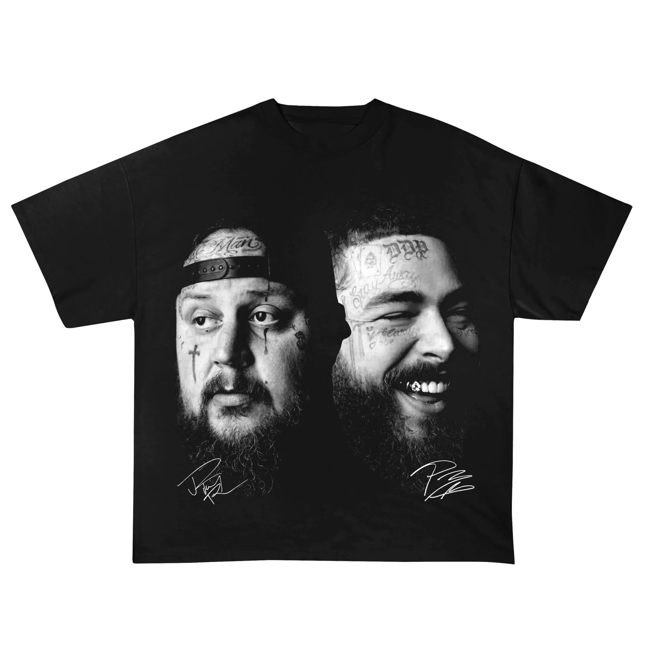 The Big Ass Stadium Tour Merch Shirt Post Malone With Jelly Roll 2025 Concert Tee Shirts Oregontrailrvpk Shirt