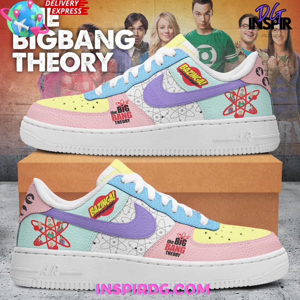 The Big Bang Theory Collab Air Force 1