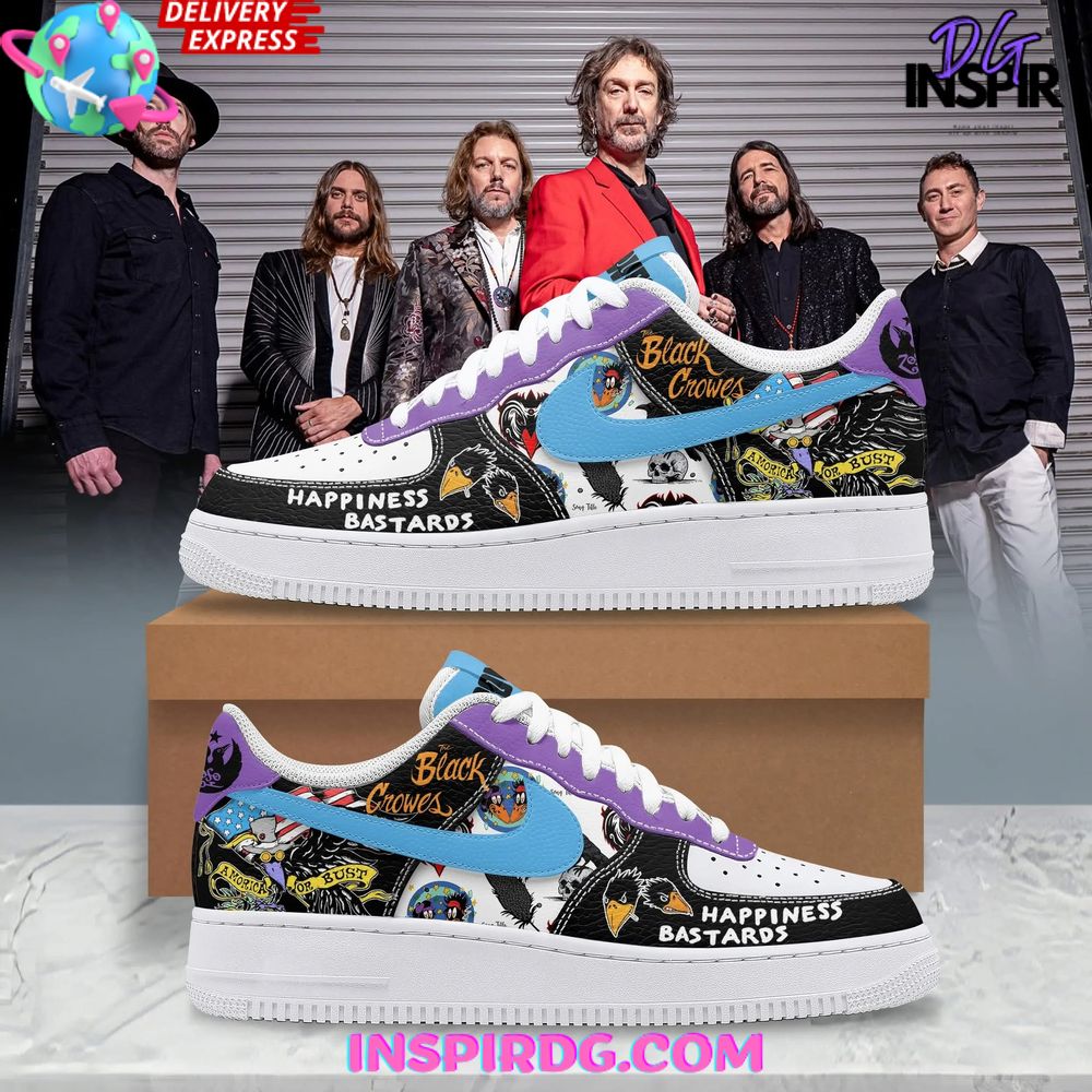 The Black Crowes Happiness Bastards Limited Edition Air Force 1