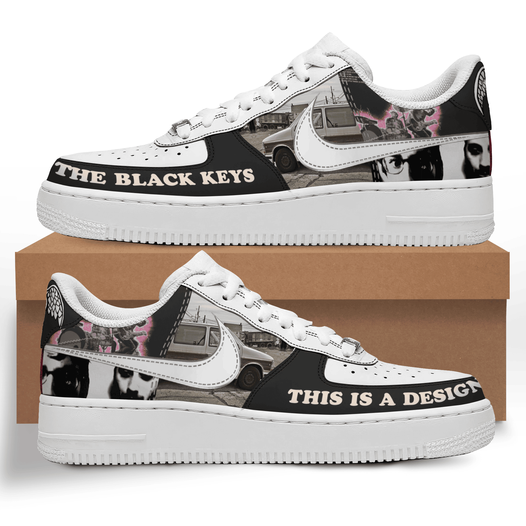 The Black Keys Air Low-Top Sneakers Shoes For Men And Women