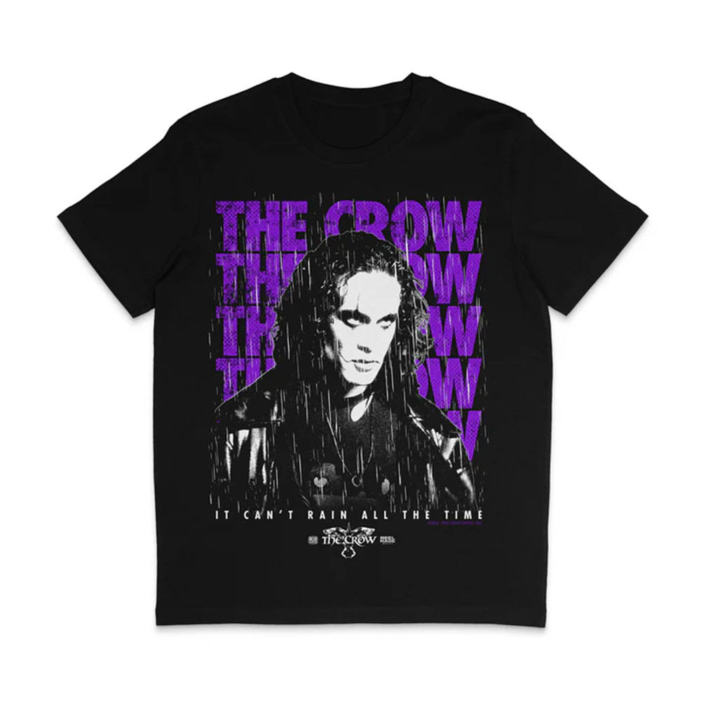 The Crow It Can't Rain All the Time T-Shirt Oregontrailrvpk Shirt