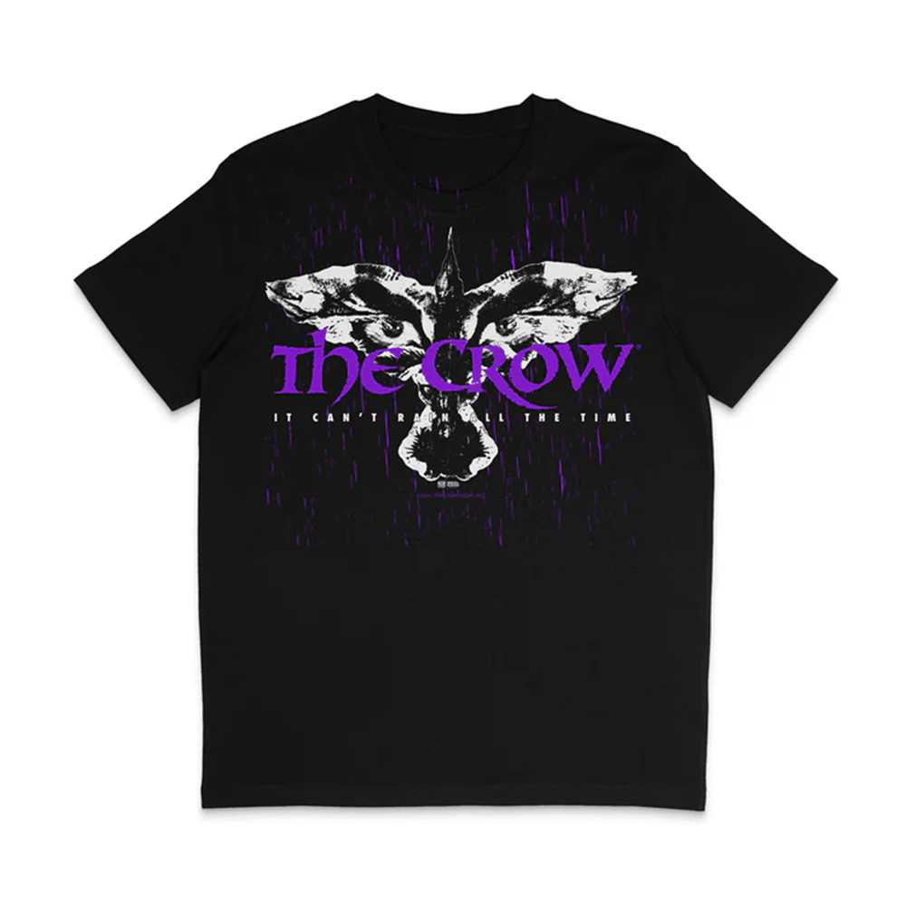 The Crow Logo T-Shirt Men Women Oregontrailrvpk Shirt