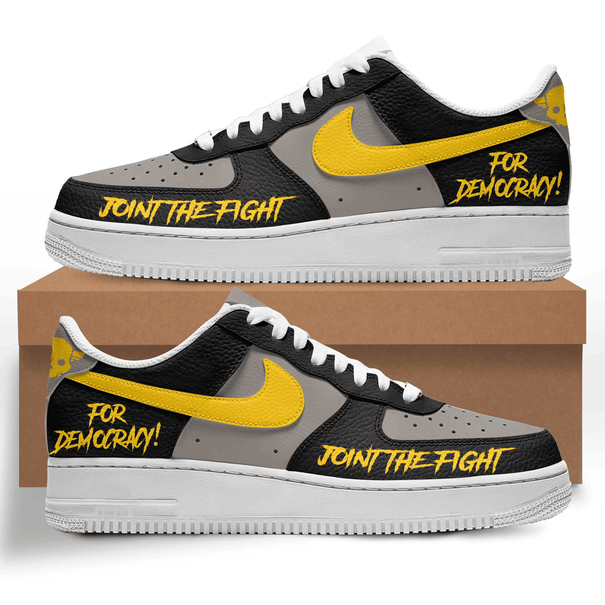 The Fight For The Democracy Air Low-Top Sneakers Shoes For Men And Women