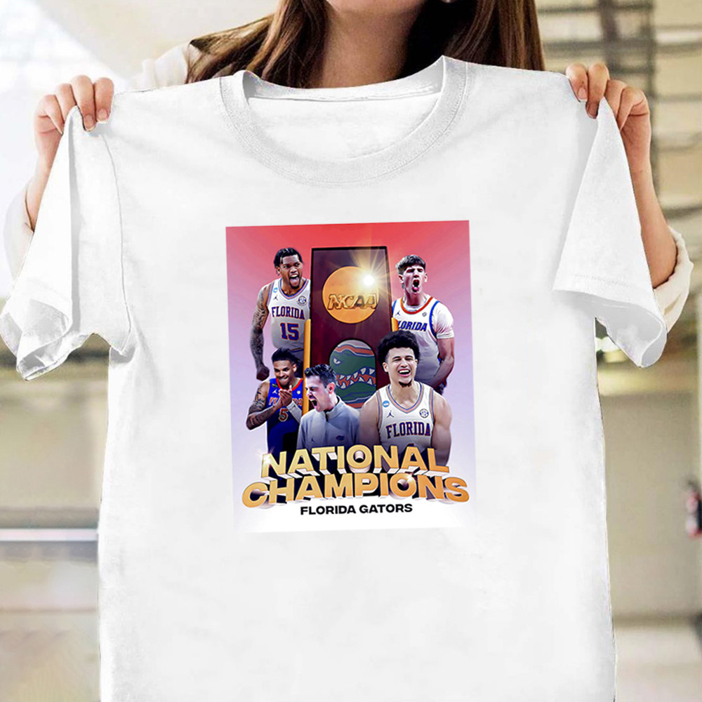 The Florida Gators Are National Champions NCAA 2025 T-Shirt Cool Gifts For Basketball Fans Oregontrailrvpk Shirt