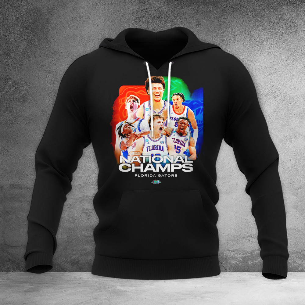 The Florida Gators Just Won The National Championship 2025 Hoodie Good Gifts For Basketball Fans