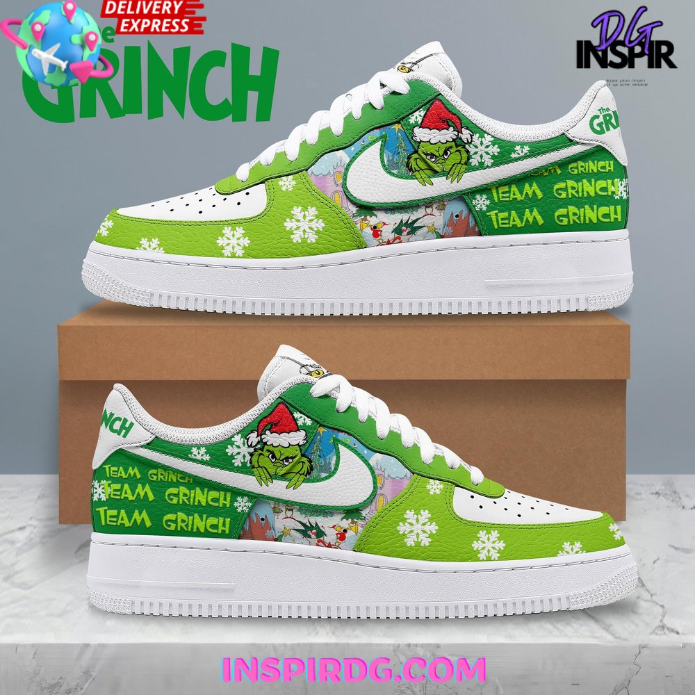 The Grinch Christmas Holiday Limited Edition Air Force 1