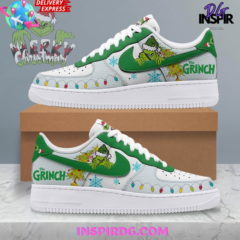 The Grinch Merry Christmas Air Force 1