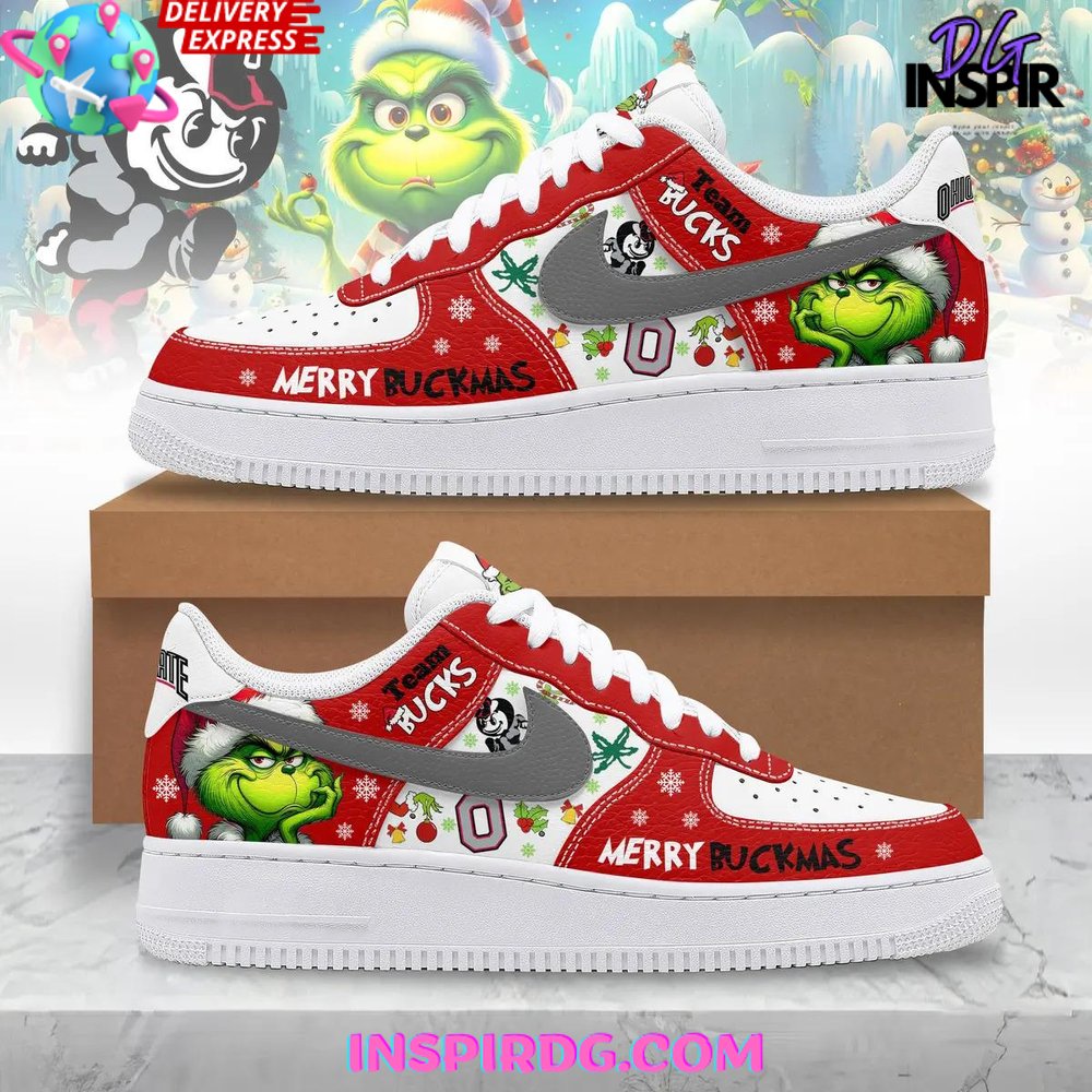 The Grinch x Ohio State Buckeyes Limited Air Force 1