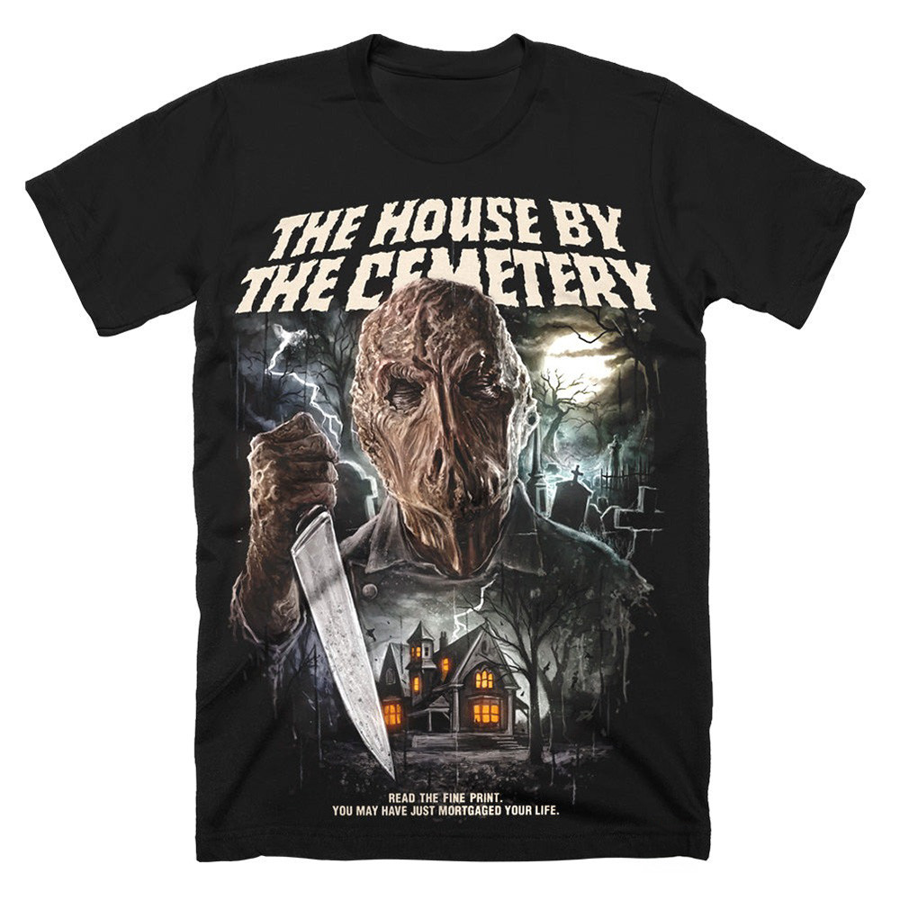 The House By The Cemetery Mortgaged Your Life T-Shirt Horror Movie Fan Merch Gifts Oregontrailrvpk Shirt
