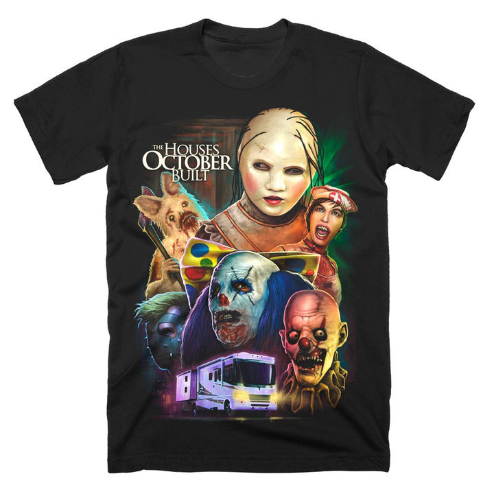 The Houses October Built Haunt Season T-Shirt Unique Oregontrailrvpk Shirt