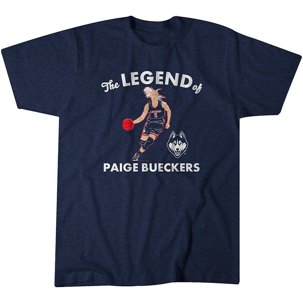 The Legend Of Paige Bueckers Shirt Women's Basketball Gifts For Uconn Huskies Fans Oregontrailrvpk Shirt