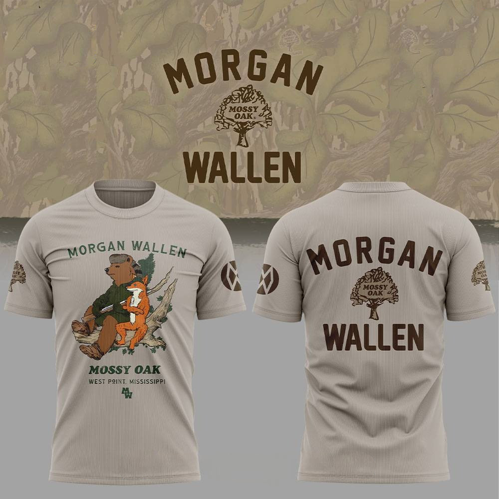 The Mossy Oak x Morgan Wallen 2025 T-shirt Oregontrailrvpk Shirt