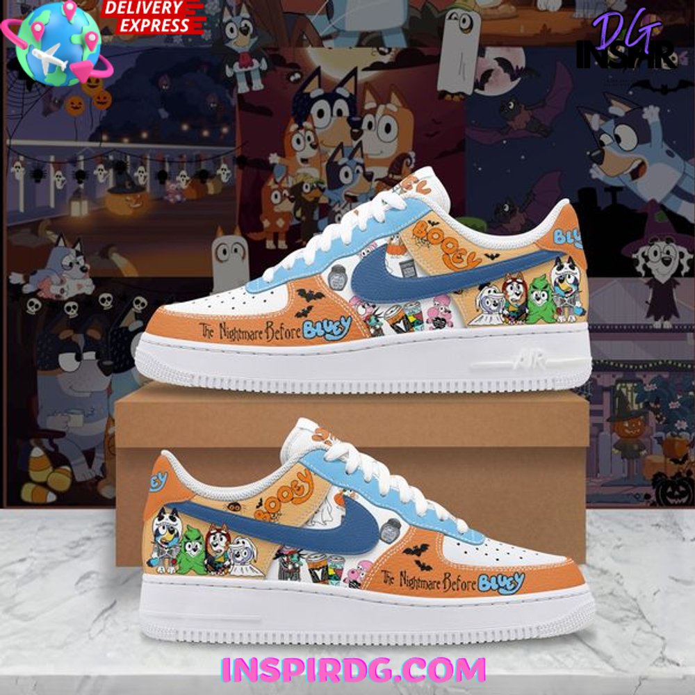 The Nightmare Before Bluey Limited Edition Air Force 1