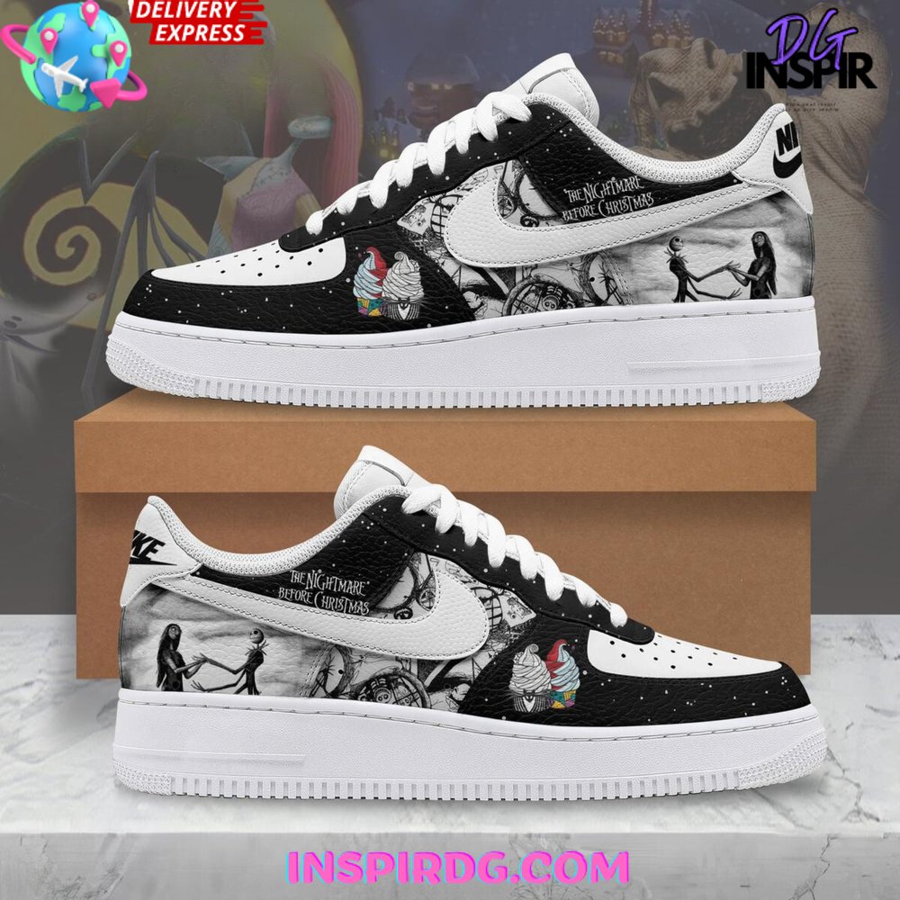 The Nightmare Before Christmas x Halloween Air Force 1
