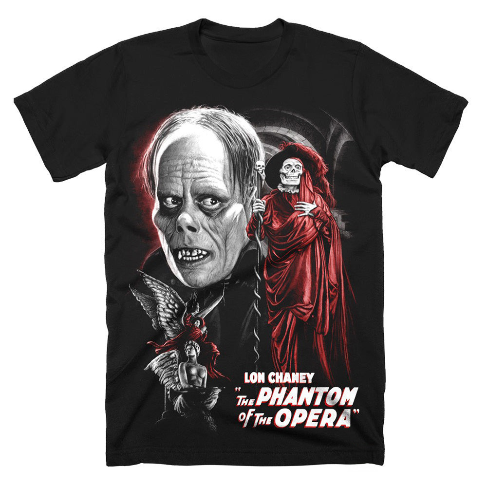 The Phantom Of The Opera Beneath The Mask T-Shirt Lon Chaney Phantom Of The Opera Merch Oregontrailrvpk Shirt