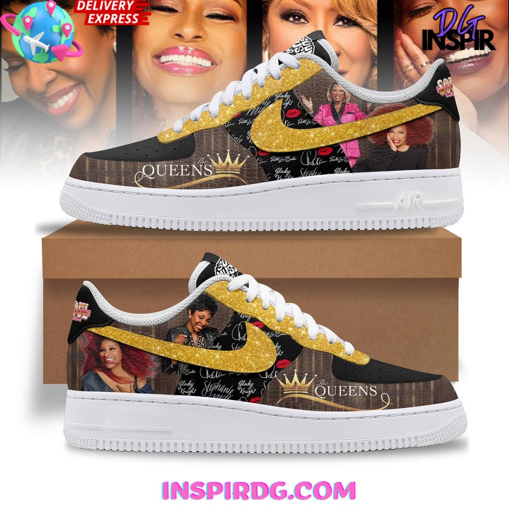 The Queen Music Soul Limited Edition Air Force 1 Sneakers