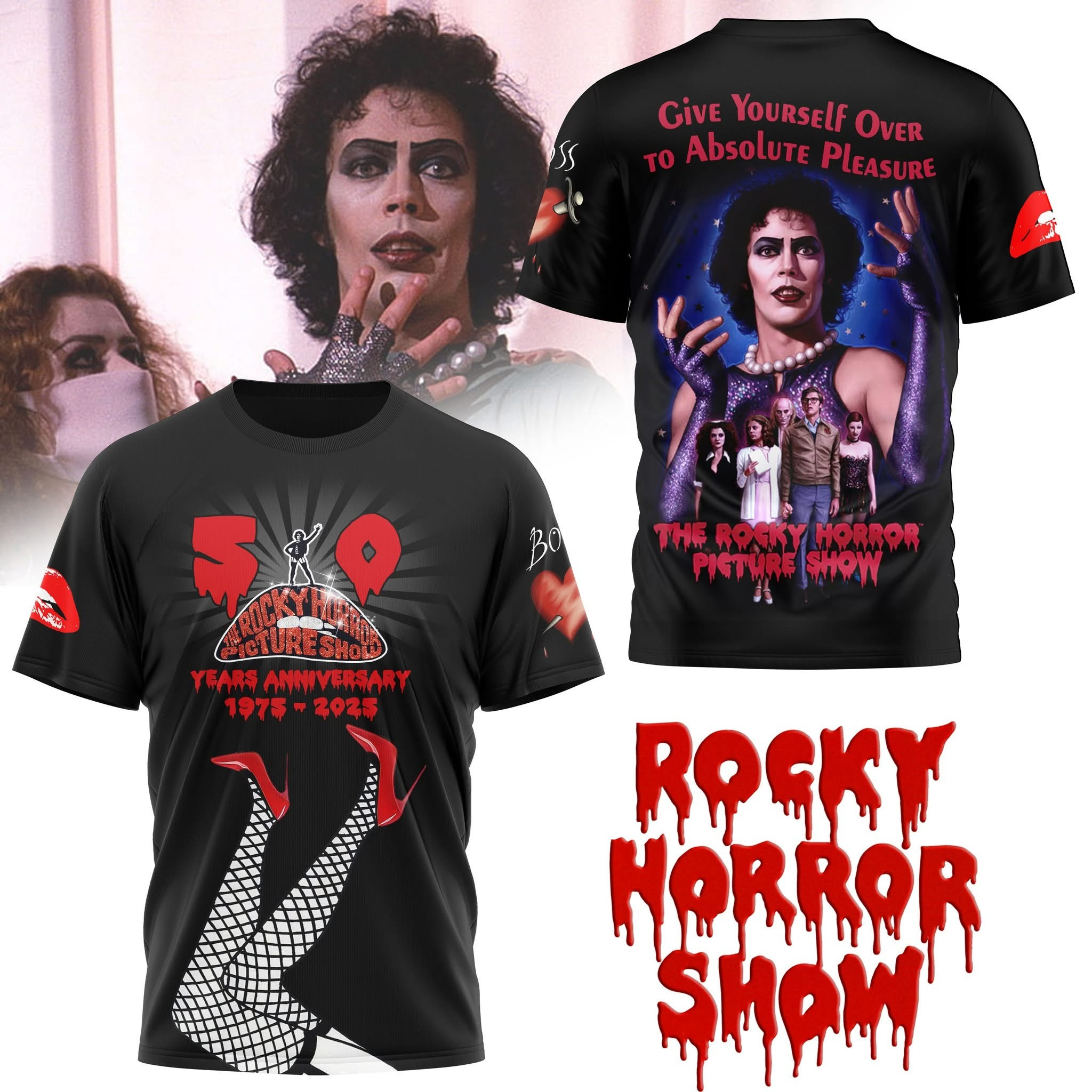 The Rocky Horror Picture Show T-Shirt Cool Oregontrailrvpk Shirt