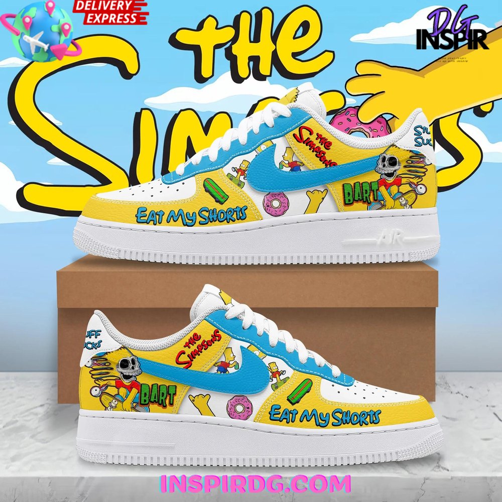 The Simpsons Eat My Shorts Limited Edition Air Force 1