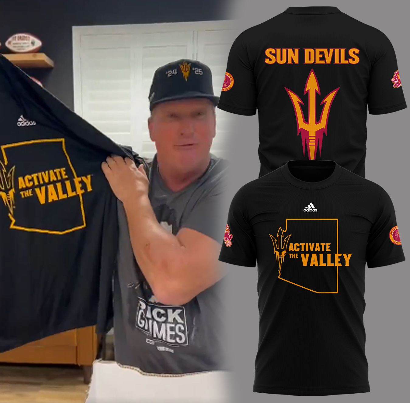 The Sun Devils Activate The Valley Shirt Gift Ideas For Football Players Oregontrailrvpk Shirt