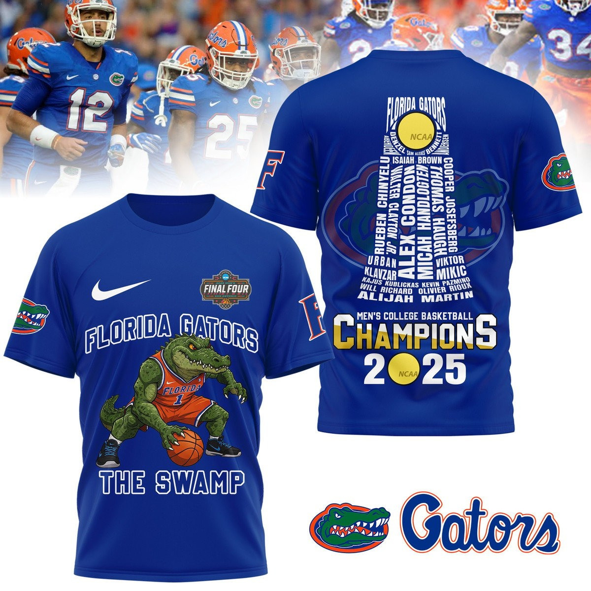 The Swamp Florida Gators National Champions Shirt 2025 Final Four Gators Championship Oregontrailrvpk Shirt