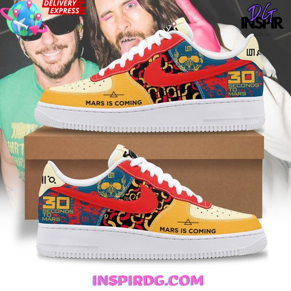 Thirty Seconds To Mars Limited Edition Air Force 1