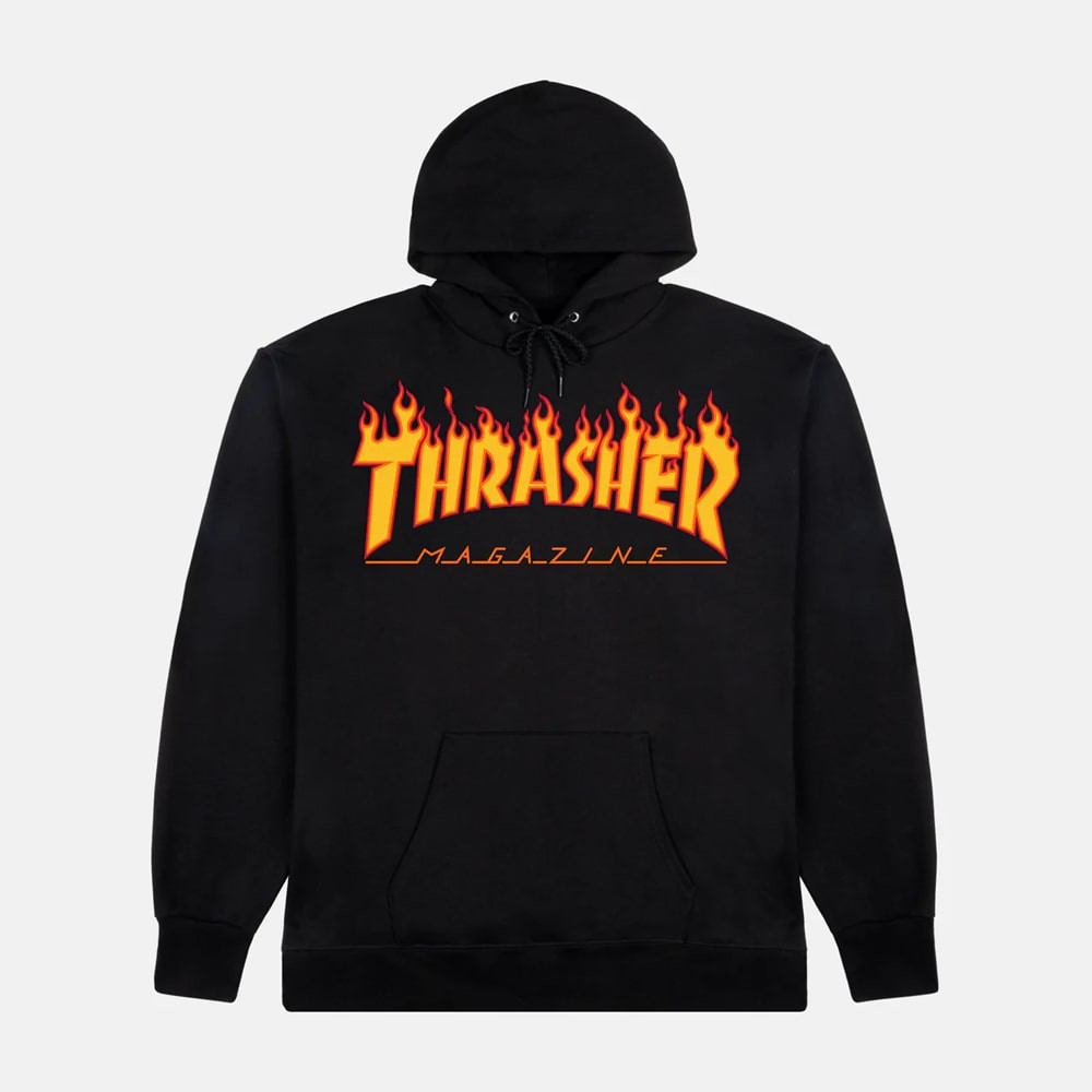 Thrasher Magazine Flame Hoodie Awesome