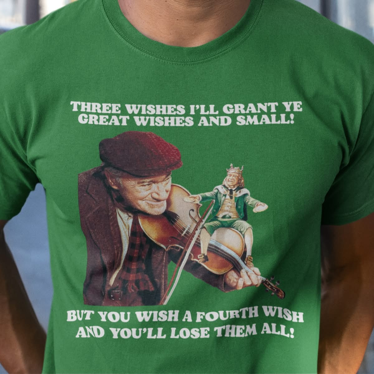 Three Wishes But You Wish The Fourth Shirt Darby O'Gill And The Little People Irish Gifts Oregontrailrvpk Shirt