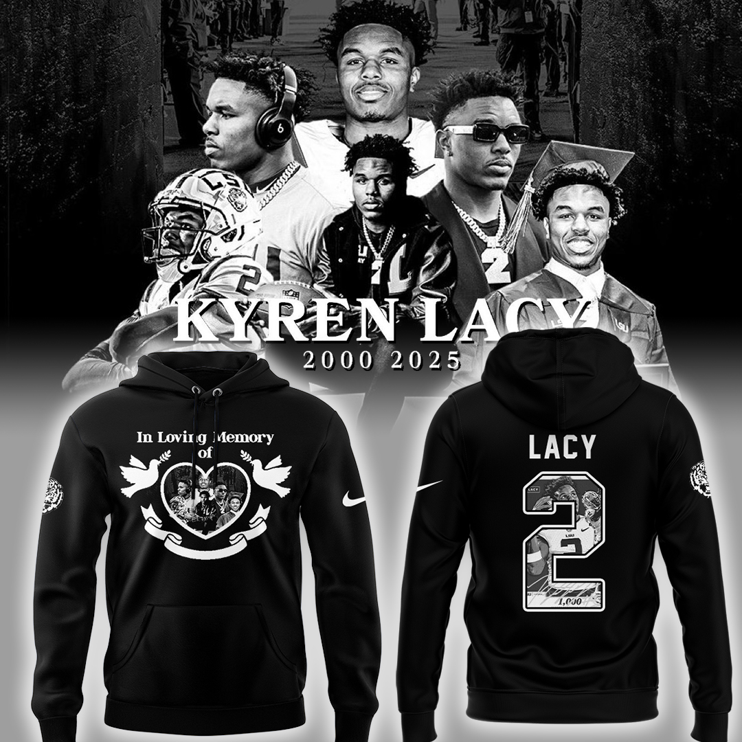 Tigers Football Rip Lacy Black Hoodie Best