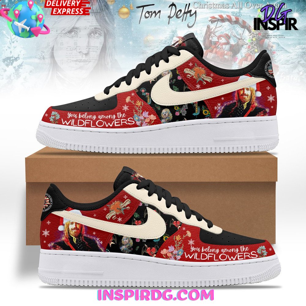 Tom Petty Wildflowers Limited Edition Air Force 1