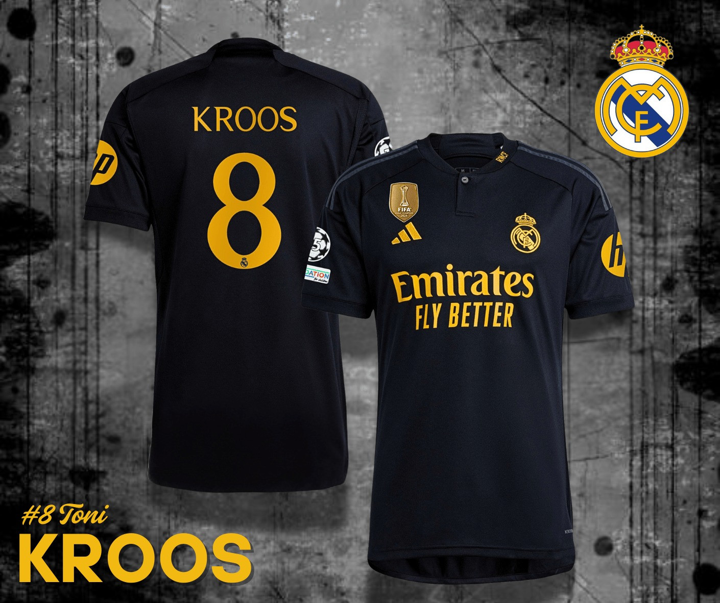 Toni Kroos 8 T-Shirt Unique Gift For Real Madrid Fans Oregontrailrvpk Shirt