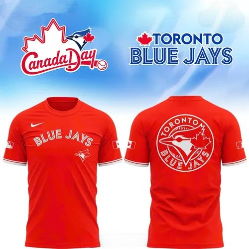 Toronto Blue Jays Canada Day 2025 T-Shirt Best Oregontrailrvpk Shirt