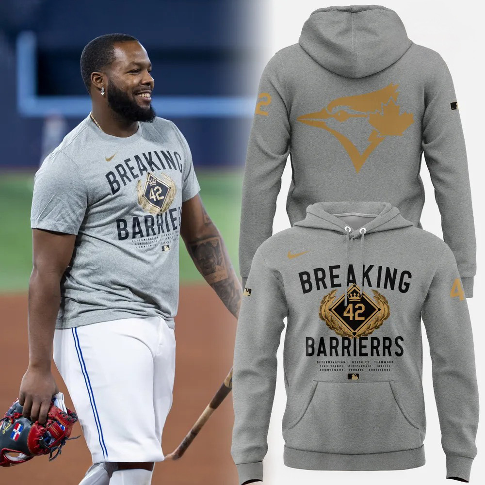 Toronto Blue Jays Jackie Robinson 42 Forever Hoodie Presents For Baseball Lovers
