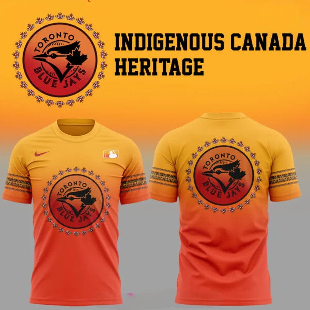 Toronto Blue Jays x Indigenous Canada Heritage 2025 T-Shirt Gift Ideas Oregontrailrvpk Shirt