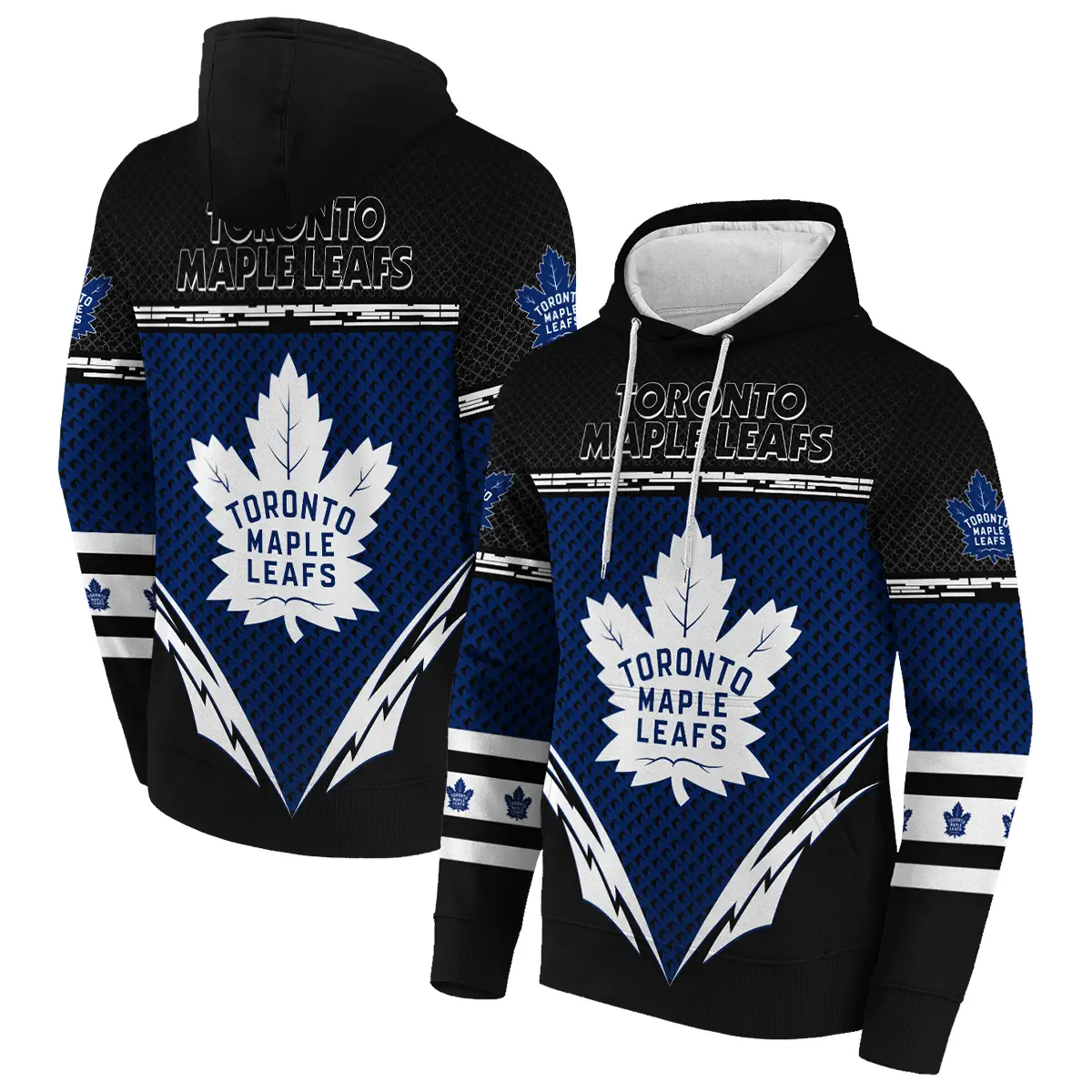 Toronto Maple Leafs National Hockey League All Over Print Hoodie Style 17236