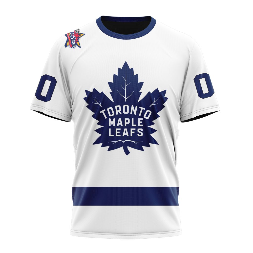 Toronto Maple Leafs Personalized Away Kits Personalized Name And Number T-Shirt Oregontrailrvpk Shirt