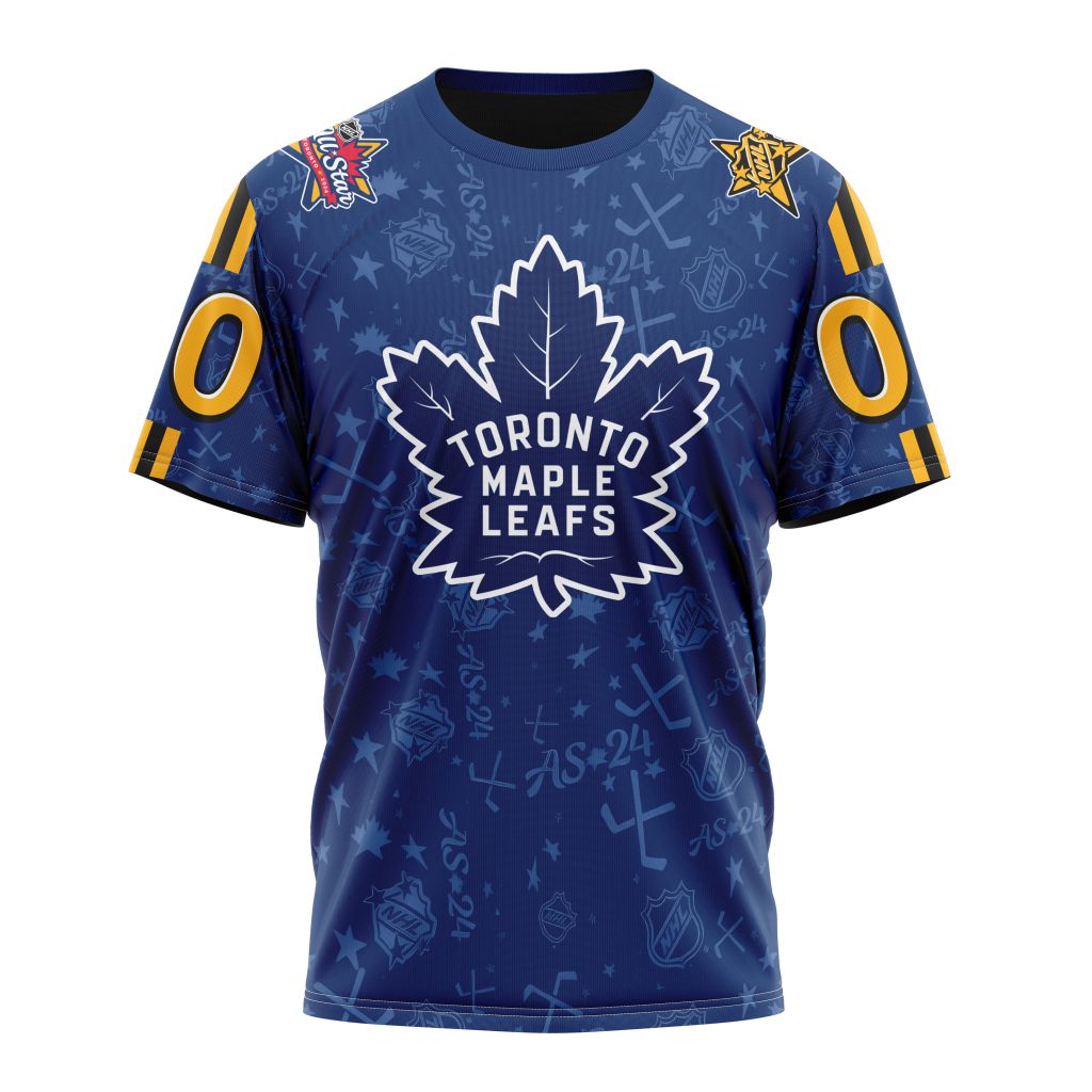 Toronto Maple Leafs Special 2024 All-Star Game Design 01 Personalized Name And Number T-Shirt Oregontrailrvpk Shirt