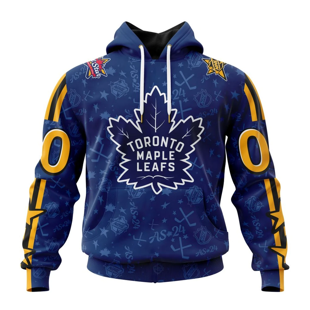 Toronto Maple Leafs Special All-Star Game Design All Over Print Hoodie Style 28942