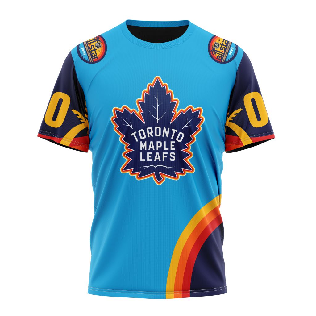Toronto Maple Leafs Special ALL-Star Game Design With Atlantic Ocean Personalized Name And Number T-Shirt Oregontrailrvpk Shirt