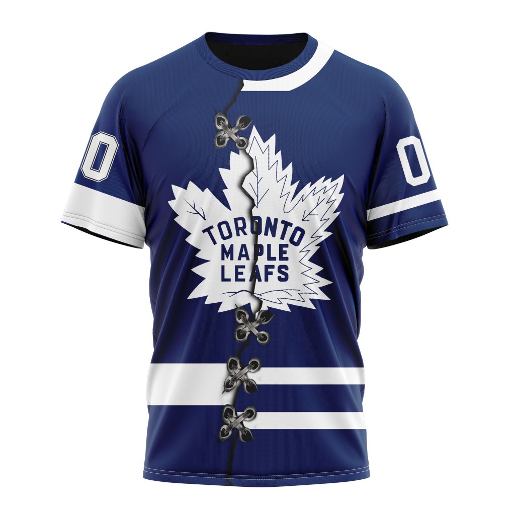 Toronto Maple Leafs Special Home Mix Reverse Retro Personalized Kits Personalized Name And Number T-Shirt Oregontrailrvpk Shirt