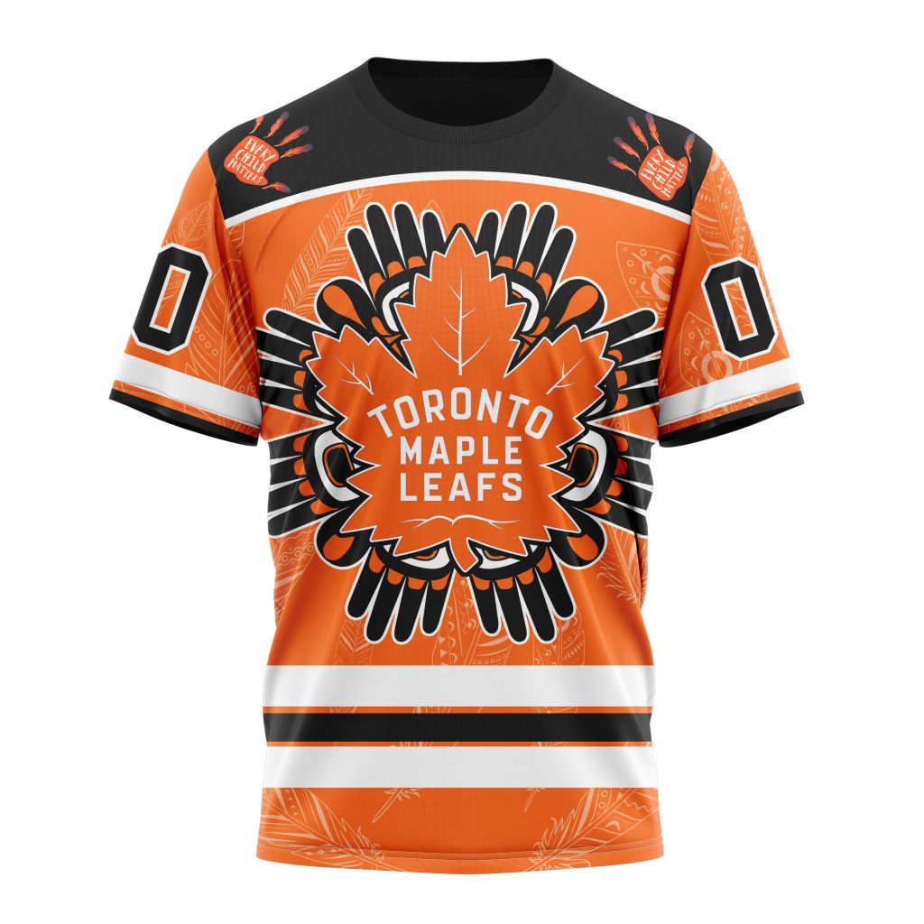 Toronto Maple Leafs Special National Day For Truth And Reconciliation Design 01 Personalized Name And Number T-Shirt Oregontrailrvpk Shirt