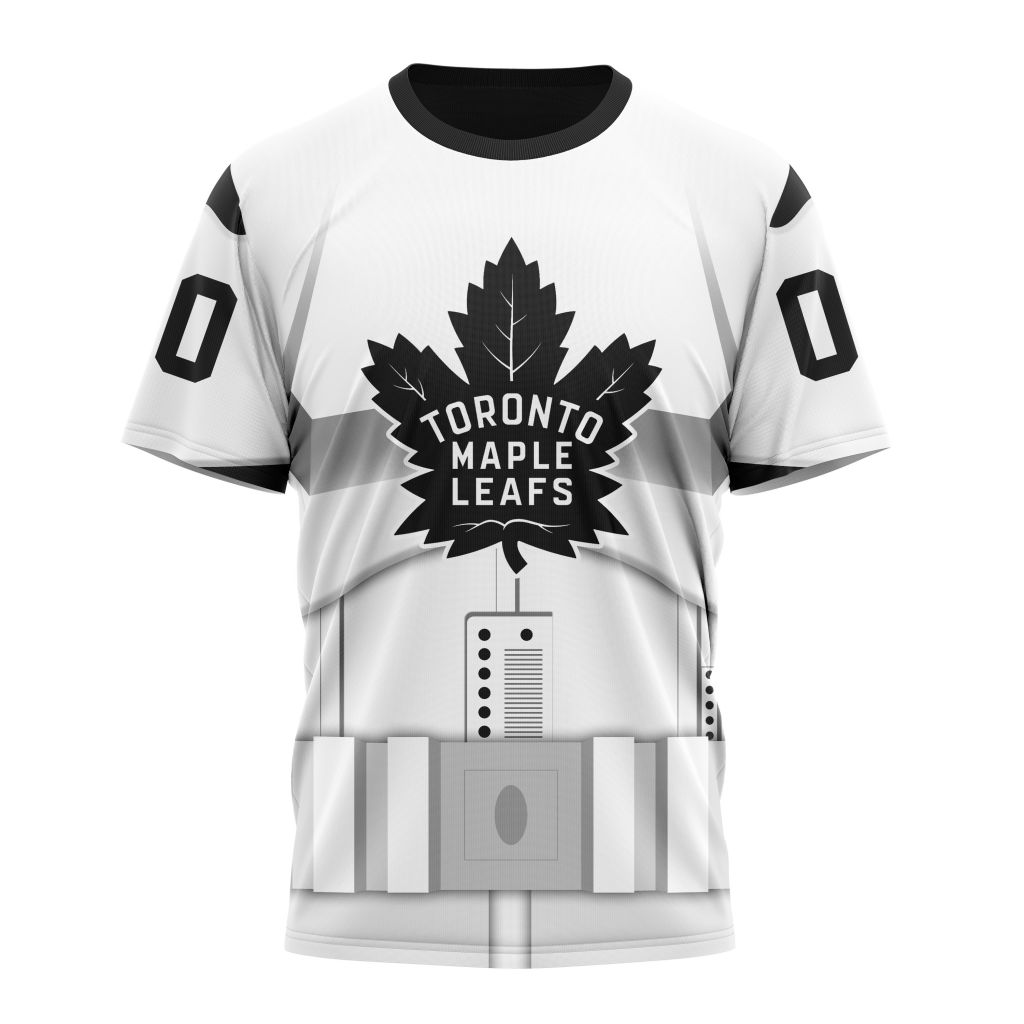 Toronto Maple Leafs Special Star Wars Stormtroopers Design Personalized Name And Number T-Shirt Oregontrailrvpk Shirt