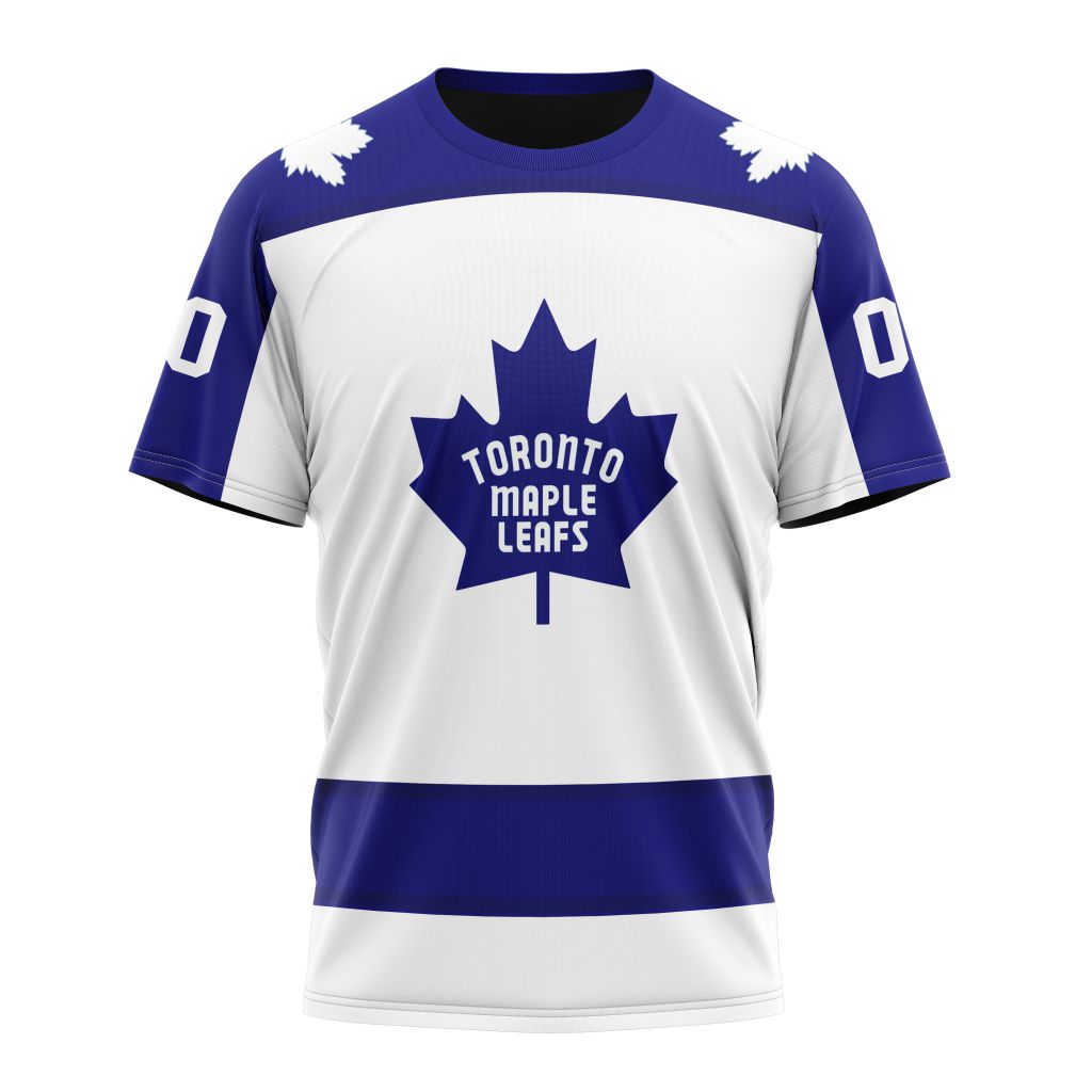 Toronto Maple Leafs Special Throwback Design 01 Personalized Name And Number T-Shirt Oregontrailrvpk Shirt