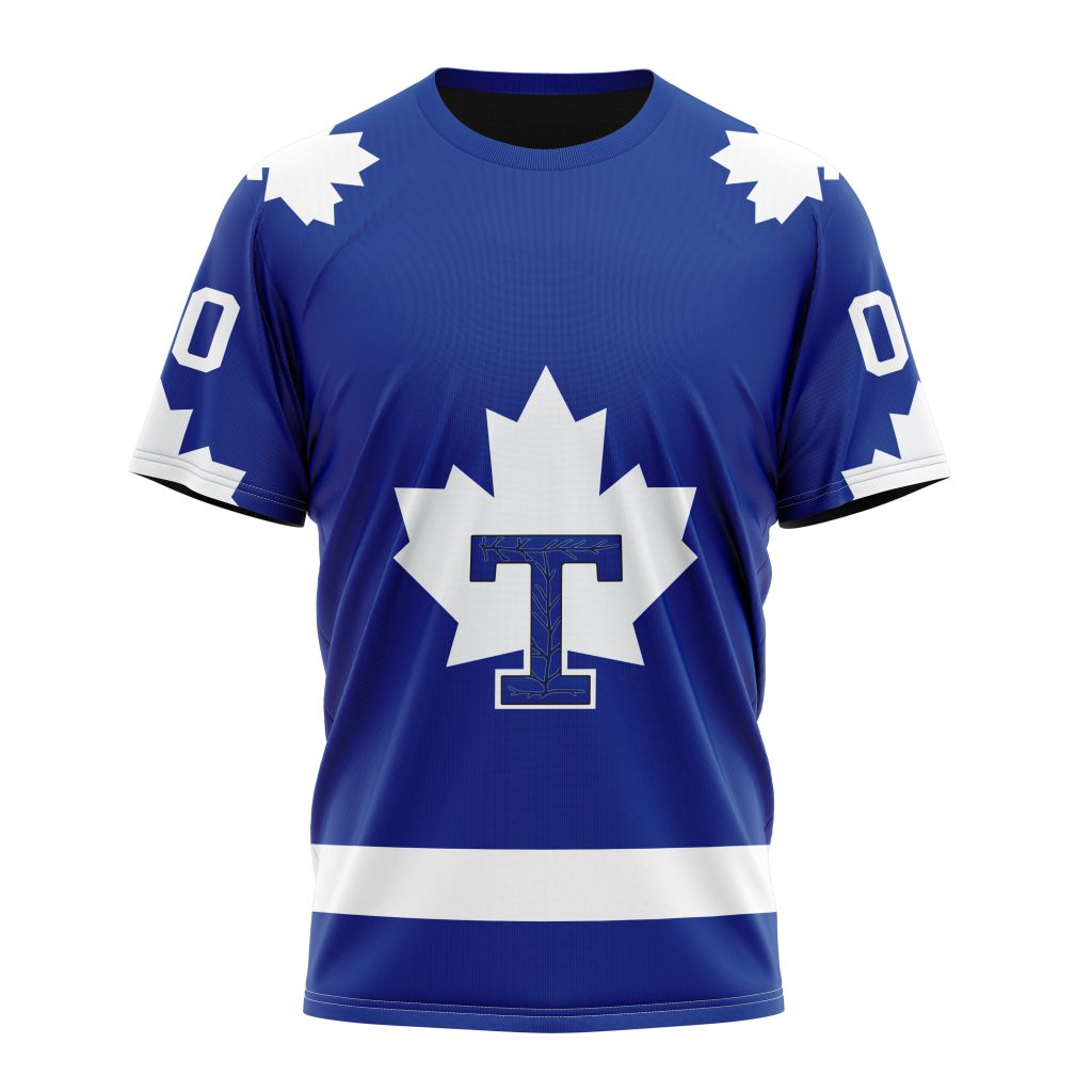 Toronto Maple Leafs Special Two-tone Design 01 Personalized Name And Number T-Shirt Oregontrailrvpk Shirt