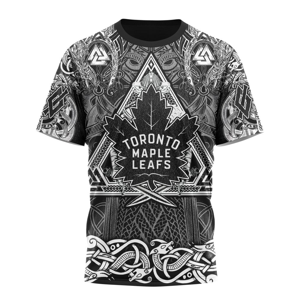 Toronto Maple Leafs Special Viking Design 01 Personalized Name And Number T-Shirt Oregontrailrvpk Shirt