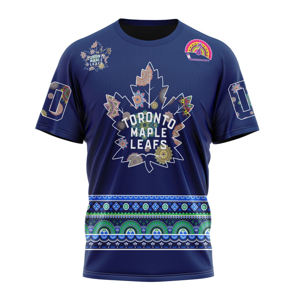 Toronto Maple Leafs Specialized Jersey Hockey For All Diwali Festival Personalized Name And Number T-Shirt Oregontrailrvpk Shirt